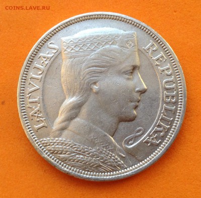 5 лат Латвия 1931г, до 03.12.17 г - image