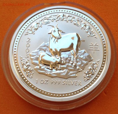 Австралия 1$ год козы 2003г, до 03.12.17г - image