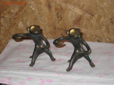 Латунные обезьянки 2шт.до 03.12.в 22-00 по моск. - IMG_4167.JPG