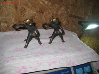 Латунные обезьянки 2шт.до 03.12.в 22-00 по моск. - IMG_4165.JPG