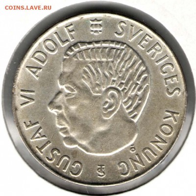 Швеция, 5 крон 1955, отличные. С 750. До 01.12 - 030