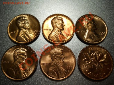 5 монет США по 1 центу !!!UNC!!! + бонус.До 20.03.2011 21-00 - Другое освещение.JPG
