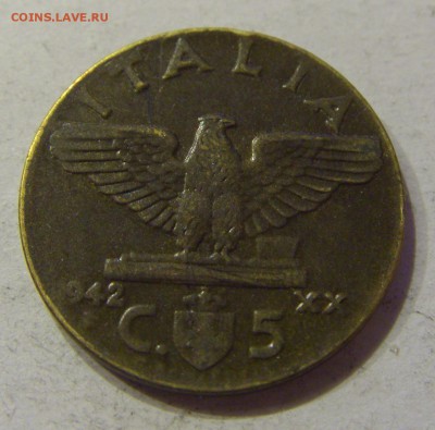 5 чентезимо 1942 Италия №1 04.12.2017 22:00 МСК - CIMG2180.JPG