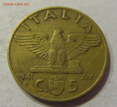 5 чентезимо 1941 Италия №1 04.12.2017 22:00 МСК - CIMG2184.JPG