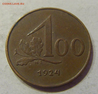 100 крон 1924 Австрия №1 04.12.2017 22:00 МСК - CIMG2211.JPG