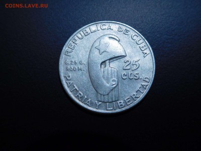 25 сентаво, Куба, 1953г., до 03.12.2017г. - DSCN2750_thumb