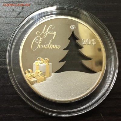 Кирибати 20 долларов Рождественская Ель с 200 руб до 5.12 - IMG_2176-29-11-17-11-32.JPG