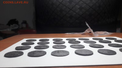 Часть клада сибирок (деньга) 1767 - 20171130_202005