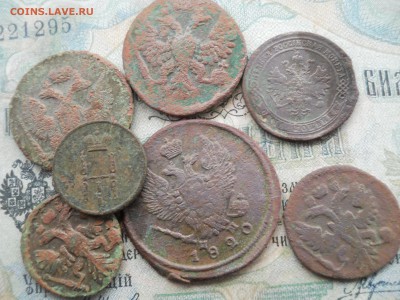 Горстка монет Российских Императоров 1731-1909 гг - DSCN6946.JPG
