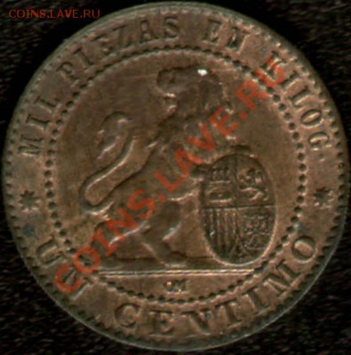 un centimo 1870. - 1santimo_