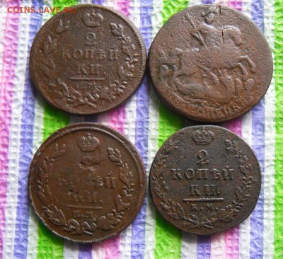 4 монеты по 2 коп - 1761, 1812, 1815, 1816 гг до 06.12.2017 - SAM_0335а