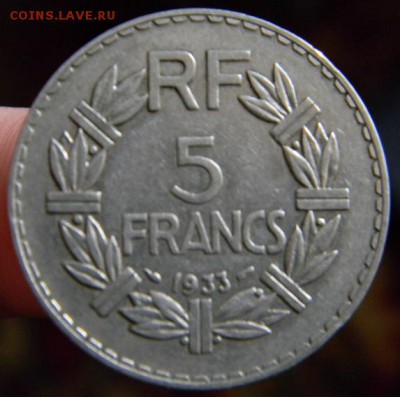 5 франков франция 1933 - DSCN2223.JPG
