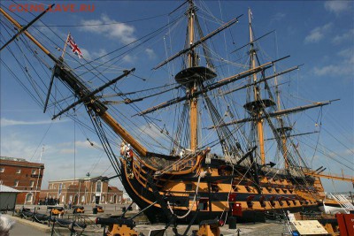 Монеты с Корабликами - HMS-Victory_