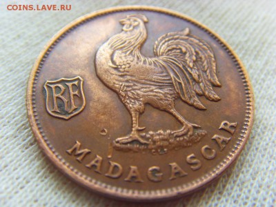 Французский Мадагаскар 1 франк 1943 г. Петух до 08.12.17 г. - SDC14722.JPG