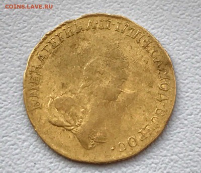 1 рубль 1779 года, Золото. До 07.12.17. - C3ED3AB7-C1A5-4DCE-B7D5-B95064E3AA78