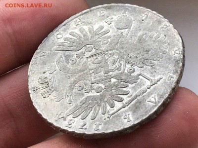 1 рубль 1734 года, Биткин R, до 07.12.17. - 187BB6B3-0272-4A39-8451-CBFB46360E44