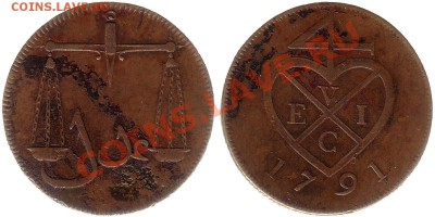 Колониальная Индия. - 1791Bombay