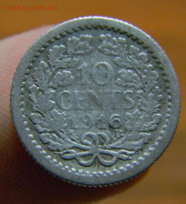 10 центов нидерланды 1916 - DSCN2319.JPG