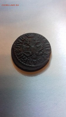 Полушка 1707 года - пол2
