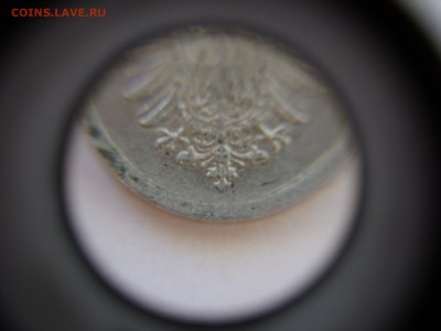 1 пфенниг Германия 1917 без знаков мд. - 1 пфенниг 1917 без мд - 3.JPG
