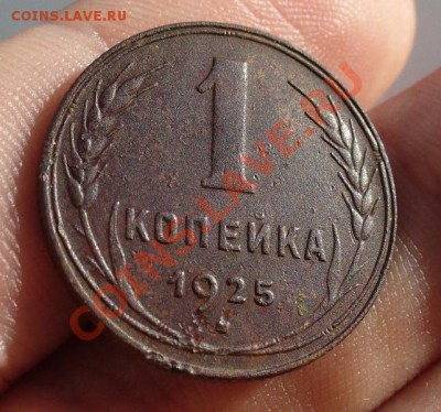 1 копейка 1925 года До 23.03.11 в 22.00 по мск - 1 копейка 1925 года 11.JPG