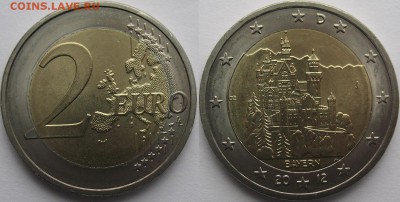 2 евро Германия 2012 Bayern D до 10.12.2017 22:00 - 2ев_Байерн_2012_D.JPG