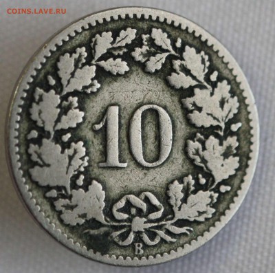 С 1 РУБ.ШВЕЙЦАРИЯ 10 раппенов  1879г. до 12.12. в 22-00 - IMG_0021