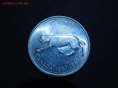 25 центов Канады, 1967г., до 10.12.2017г. - DSCN2961_thumb