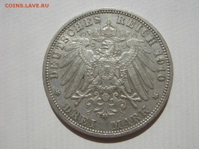 Германия Пруссия 3 марки 1910 до 10.12 22:30 - IMG_3805