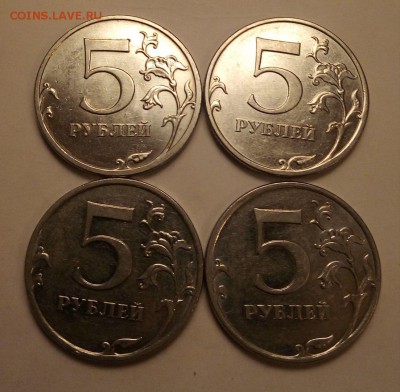 5 рублей 2010 ммд(б1,б2,б3,б4)по А.С до 11.12.17 22:00мск - w2YDYuWhPlc