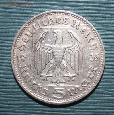 с 200р Рейх 5 Марок 1935 Д до 12.12 22:00 - IMG_6182.JPG