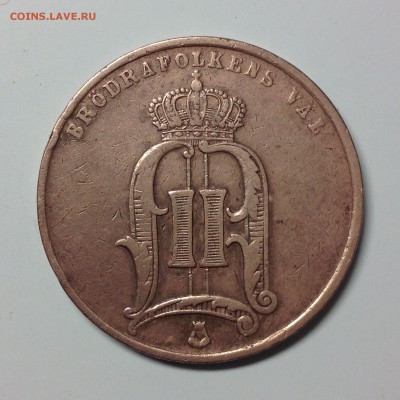 ШВЕЦИЯ 5 ЭРЕ 1877г. - 11 (3)