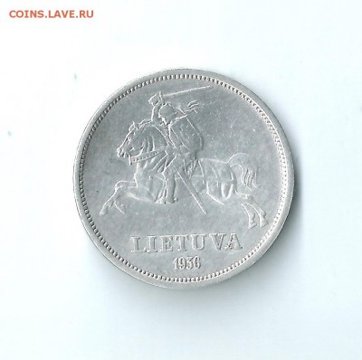 Литва 5 лит 1936 отличная до 12.12.2017 22:00 - 5_2