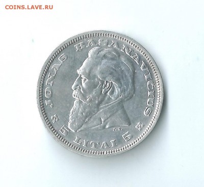 Литва 5 лит 1936 отличная до 12.12.2017 22:00 - 5_1