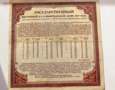Государственный заём 200руб  1917 г. 4,5% Гос. Банк 5 разряд - 67б