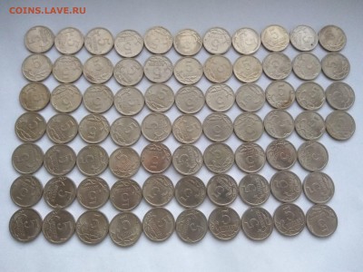 5 копеек 2009 СПМД 74 штуки до 15.12.2017, 21:00Мск - 1