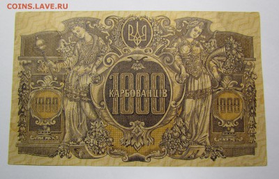 Украина.1000 карбованцев 1918г.с 200р. до 14.12.в 22:00 мск - IMG_9010.JPG