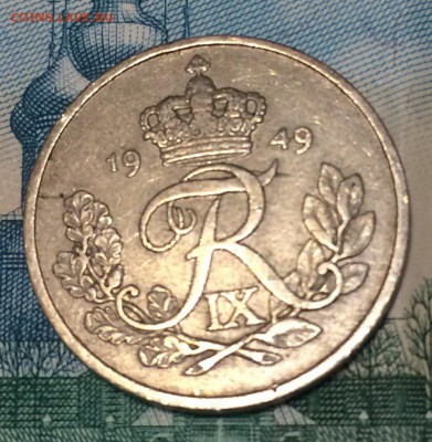 25 ore 1949 года Дания  Фредерик IX 13.12.2017 22:00 - 1949