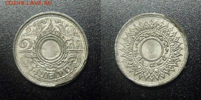 МОНЕТЫ МИРА 12-17 - Таиланд – 1 сатанг (2485-1942) №1