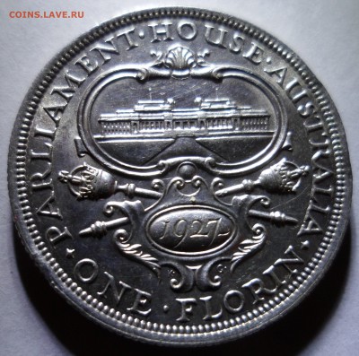 Австралия 1 флорин 1927(парламент) до 16.12 в 22.00 - SAM_9572