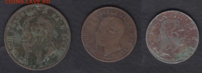 Италия 5, 10 и 50 чентезимо 1866-1941 до 13.12.2017 22-00 - Италия р