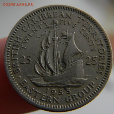 25 центов вост. карибы 1955 - DSCN2266.JPG