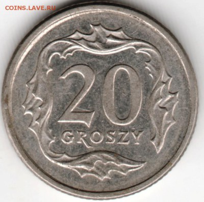 Польша 20 грошей 1999 г. до 24.00 18.12.17 г. - Scan-171212-0007
