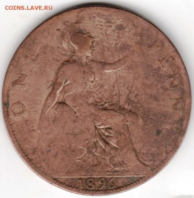 Великобритания 1 пенни 1896 г. до 24.00 18.12.17 г. - Scan-171212-0010
