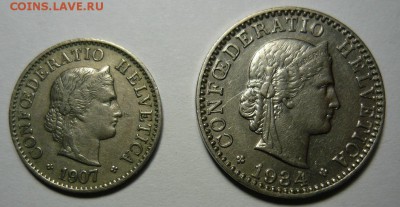 Швейцария.5 раппенов 1907,20-1934г.До 17.12.  22.00 мск - P1200992.JPG