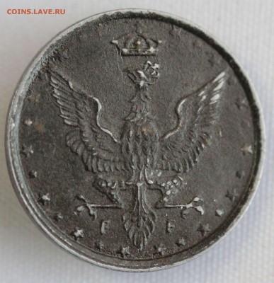 C 1 РУБ.ПОЛЬША под ГЕРМАНИЕЙ 10 фенигов 1917г. до 19.12 - IMG_9992