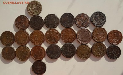 24 шт. 2 копейки 1811-1828 (погодовка) до 19.12 - 1