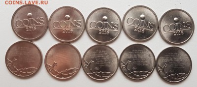 ЖЕТОН ММД-COINS 2016. 10 ШТУК. ДО 17.12.17 - 20171213_134111