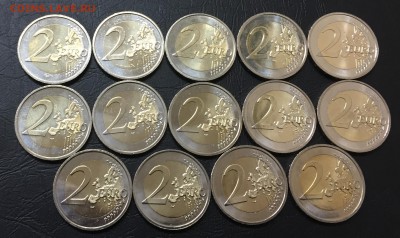 2 Евро Люксембург 2009 Шарлотта 14 шт. с 200 руб до 19.12.17 - IMG_3187-13-12-17-04-49.JPG