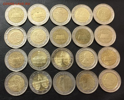 2 Евро Юбилейка разных стран 20 шт. с 200 руб до 19.12.17 - IMG_3176-13-12-17-04-40.JPG